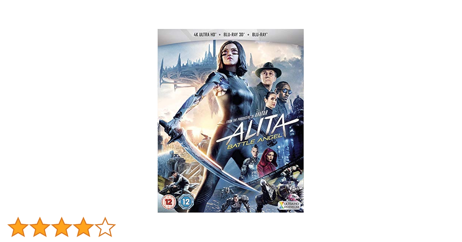 アリータ:バトル・エンジェル 4K ULTRA HD+3D+2Dブルーレイ('… Amazon.com: Alita: Battle Angel [ 3D, 4K UHD and Blu-Ray